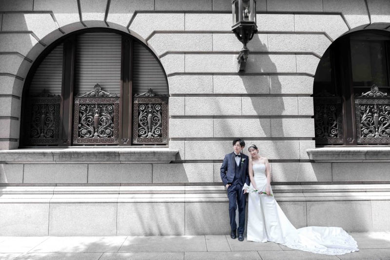 スポットを変えて撮影