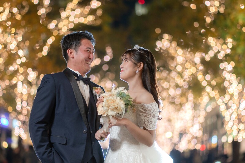 最後は向かい合ってのショット