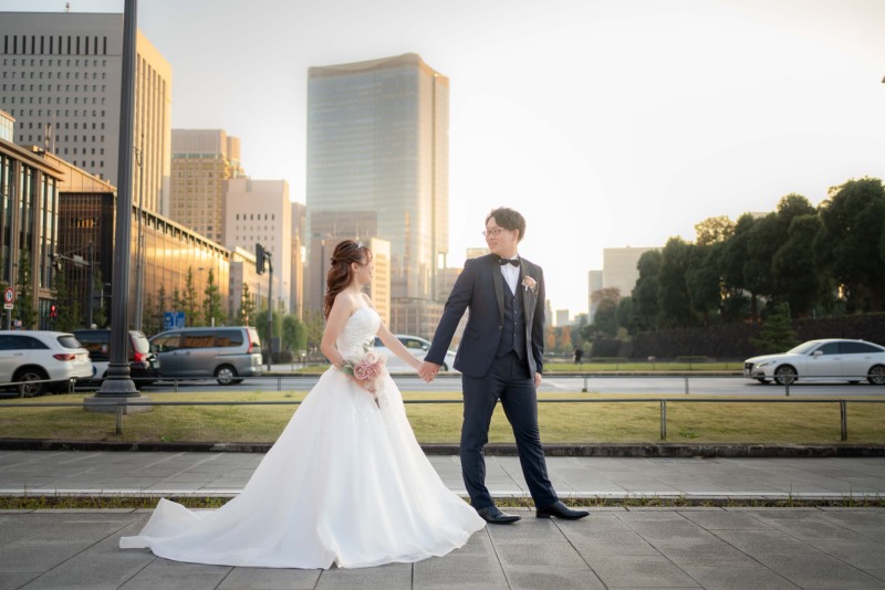 ドレス・タキシード姿