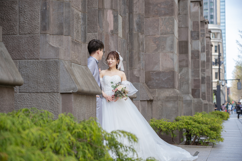 少し距離のあるところから