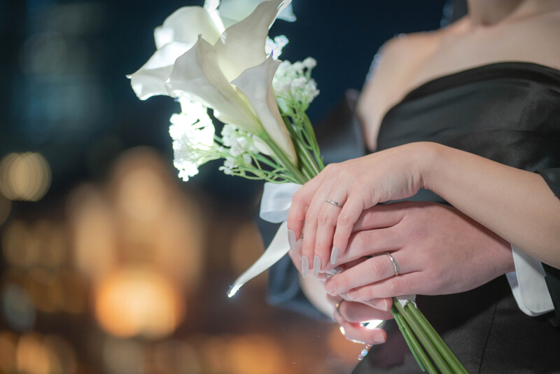 手元のショットも