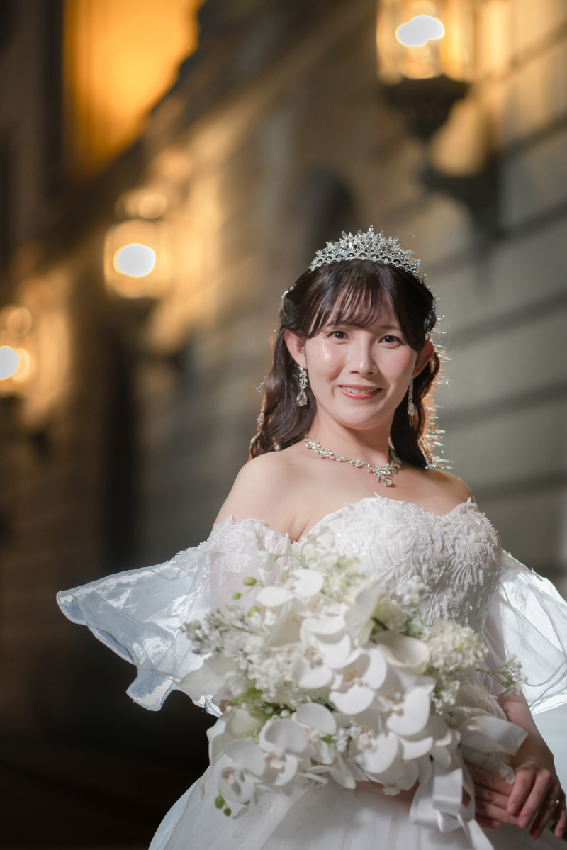 ご新婦様のソロショットも