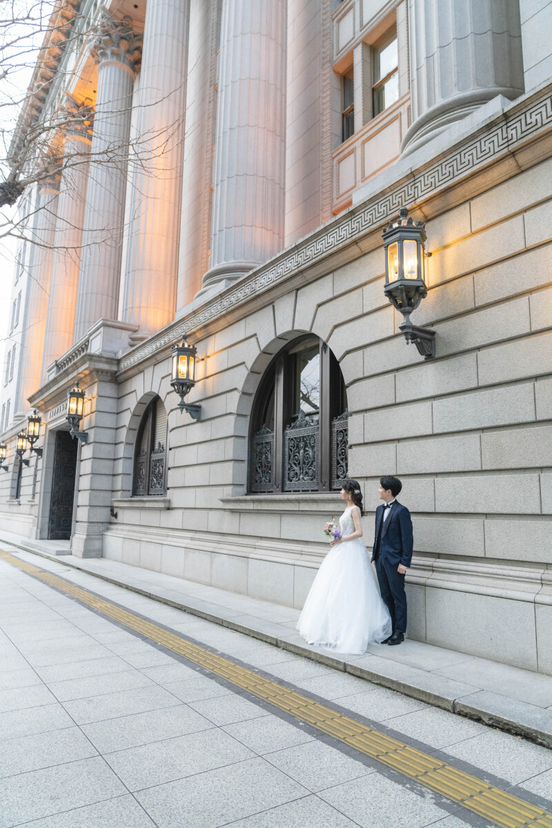 明治生命館にて