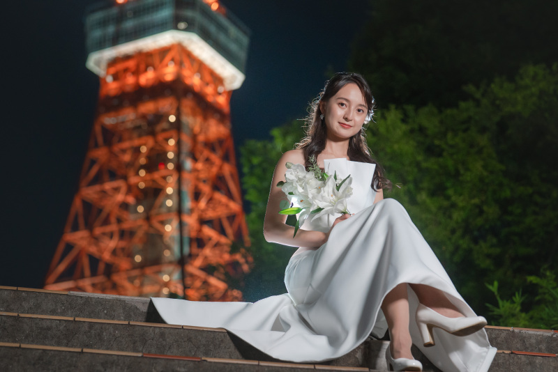 ご新婦様のソロショット♪