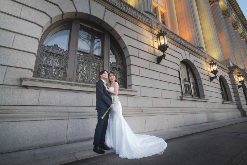 近い距離で自然な表情を