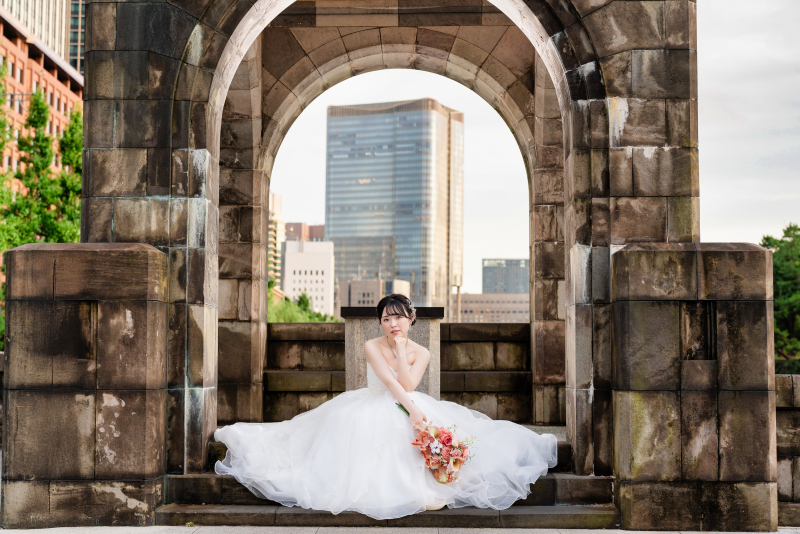 ご新婦様ソロでのお写真も