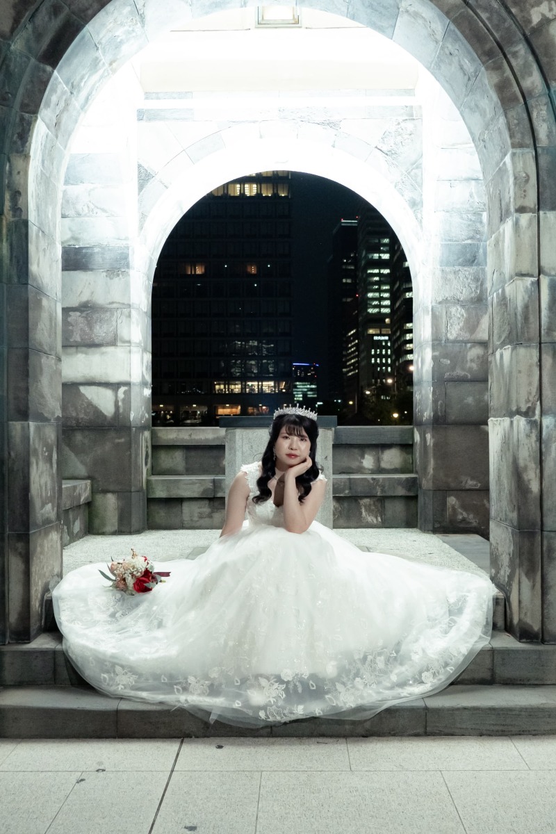 新婦様のソロショット