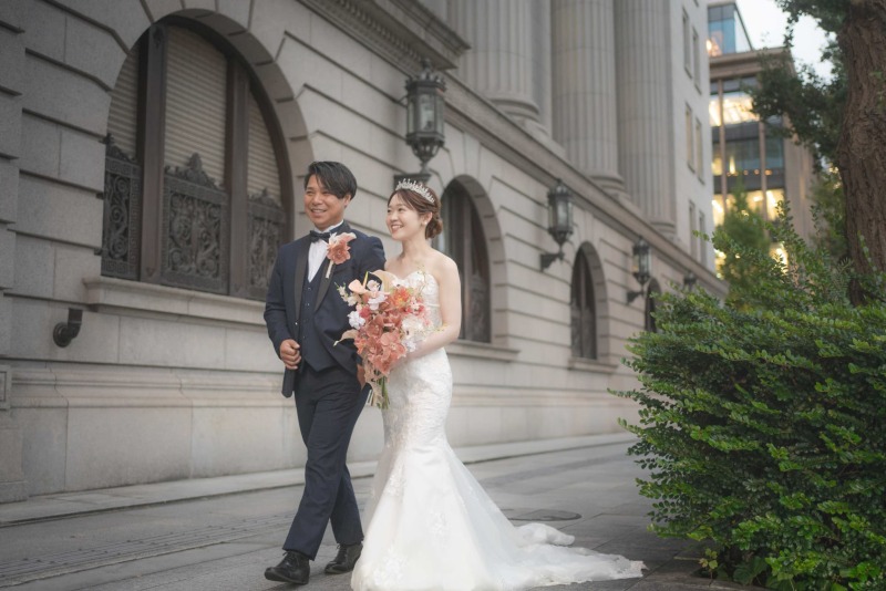 明治生命館にて