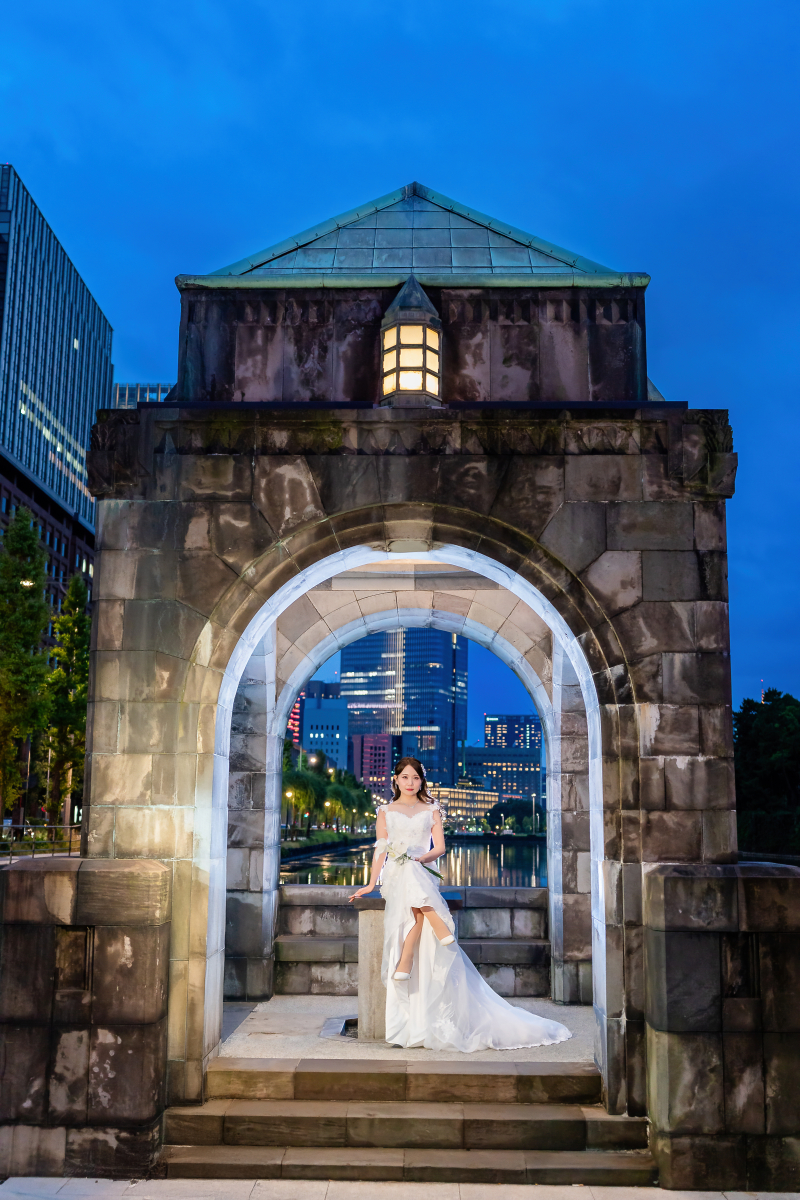 まるでプリンセスのようなご新婦様のソロショット♬