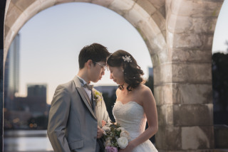 【東京駅・丸の内周遊前撮りフォトプラン｜１ロケ追加皇居エリア