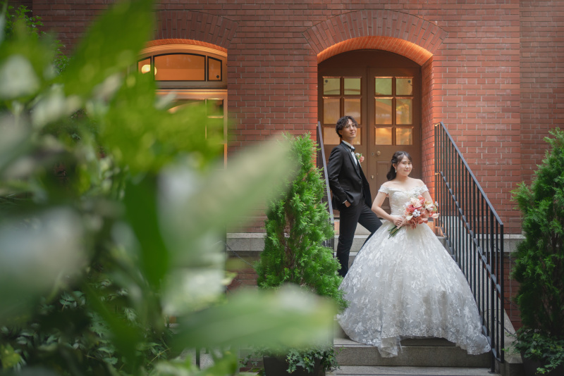 三菱一号館美術館から撮影スタート!