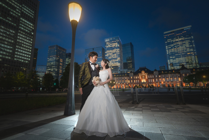 ラストショットは東京駅らしさが詰まった一枚に。