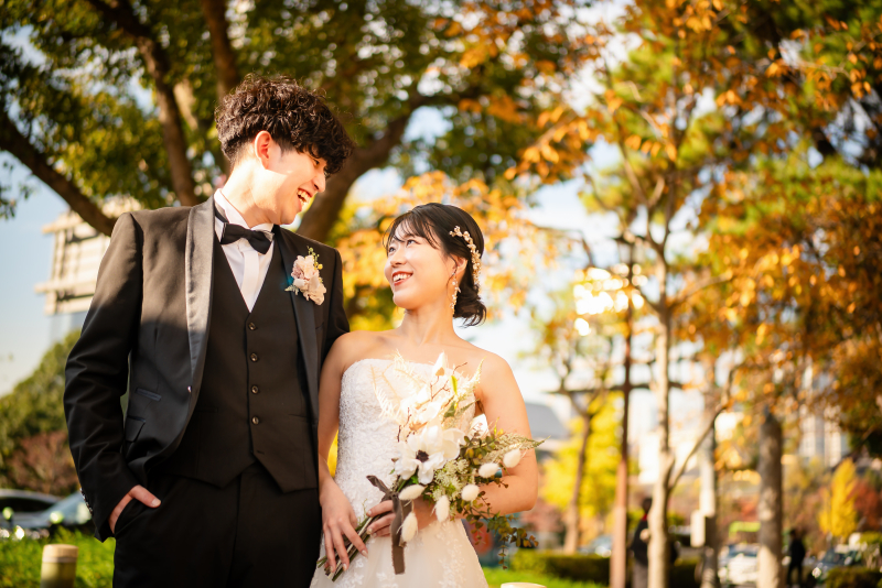 お二人のアップのショットも撮影していきます!