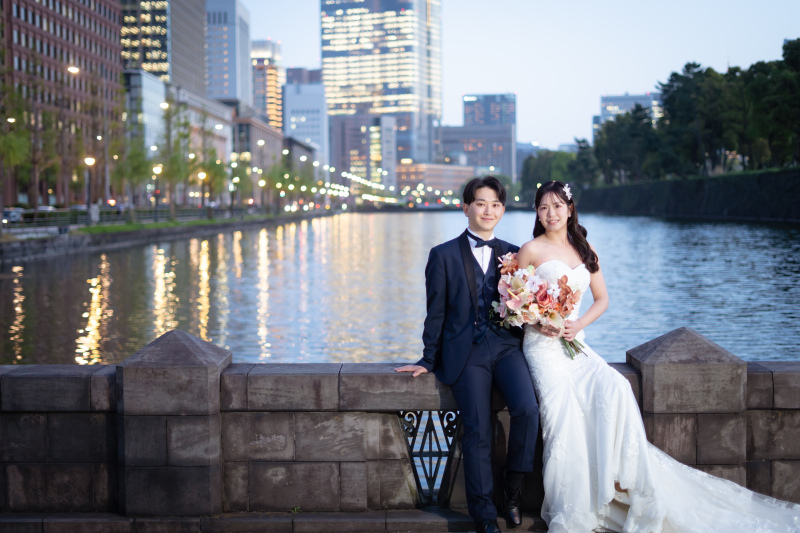 いよいよ撮影スタート!日のくれる前のお時間から♪