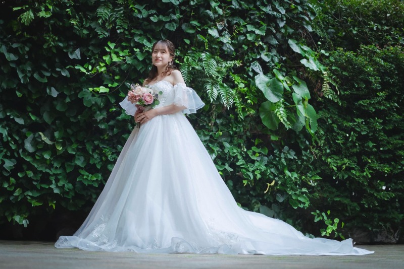 新婦様のソロショット