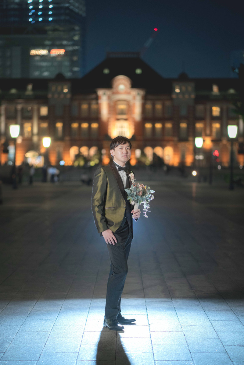 新郎様ソロショット