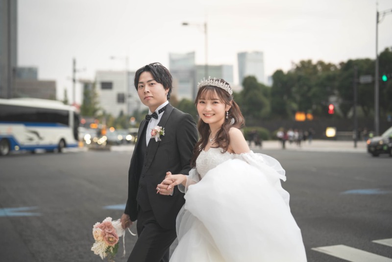 ドレス・タキシード姿