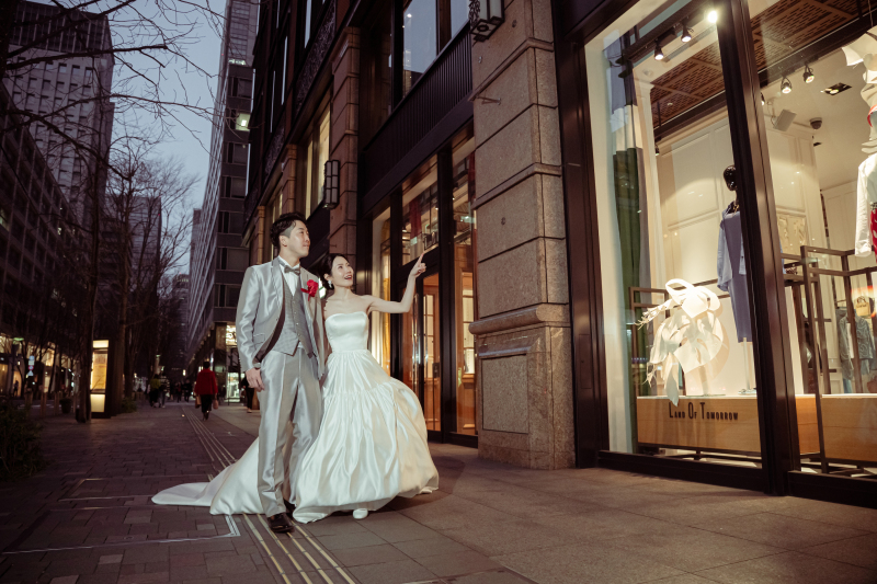 街並みも彩りに