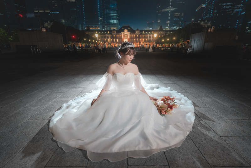 ご新婦様のソロショットもお撮りしました