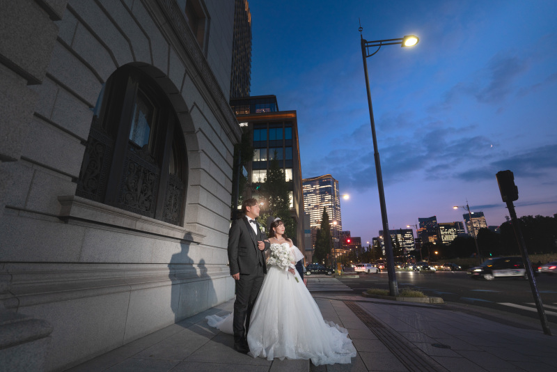 マジックアワーでの撮影