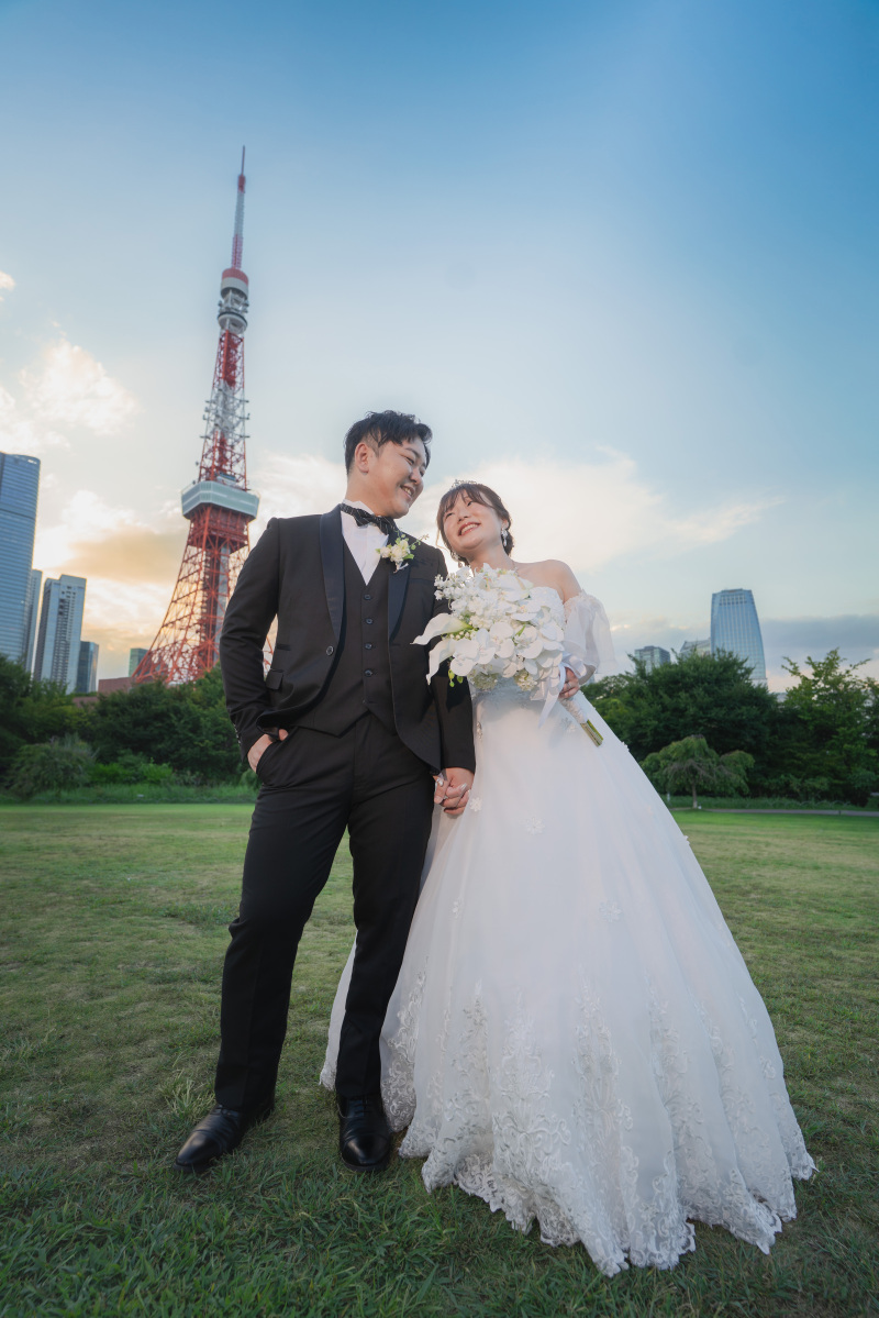 東京タワーから撮影スタート♪