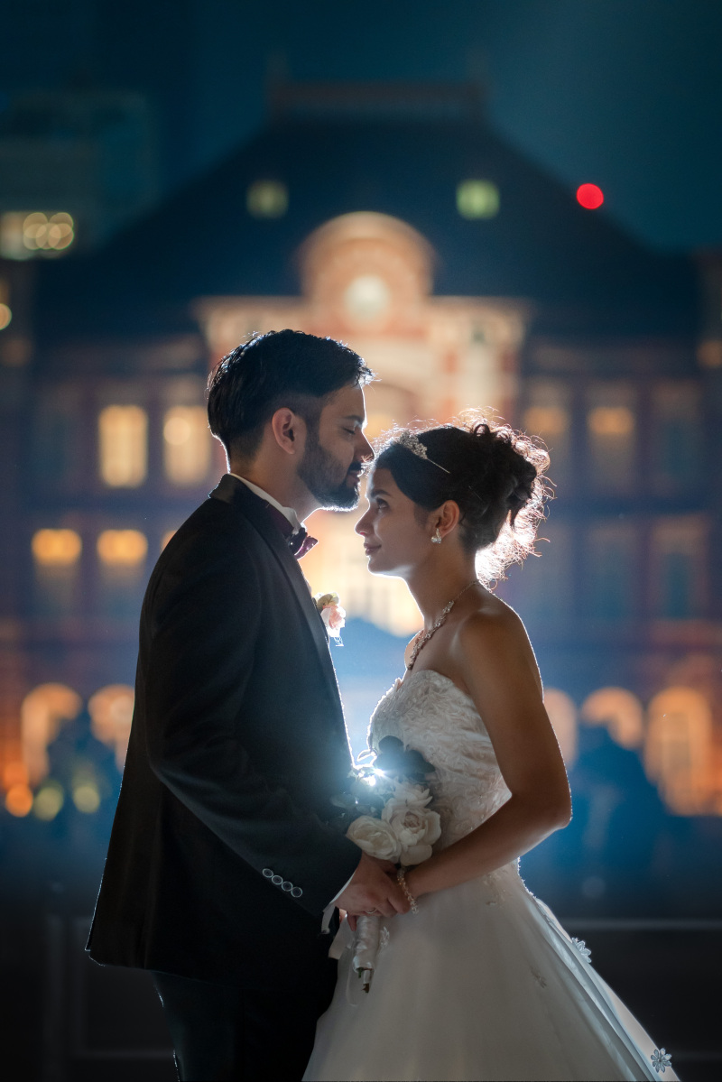 おでこにキスショット