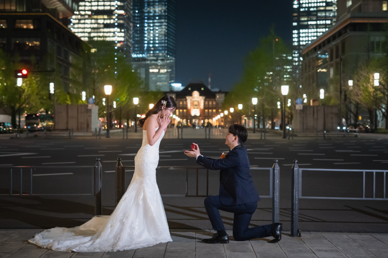 サプライズプロポーズのお手伝いもお任せください!