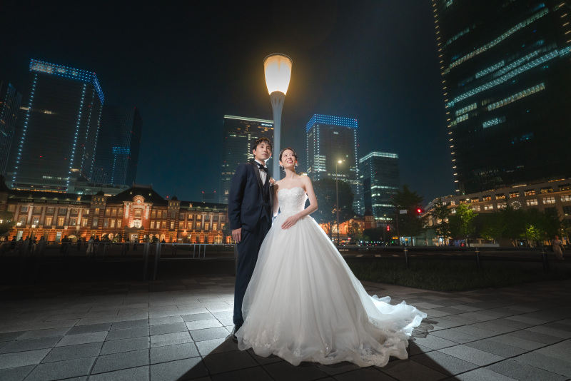 東京駅でのロケーション撮影スタートです！