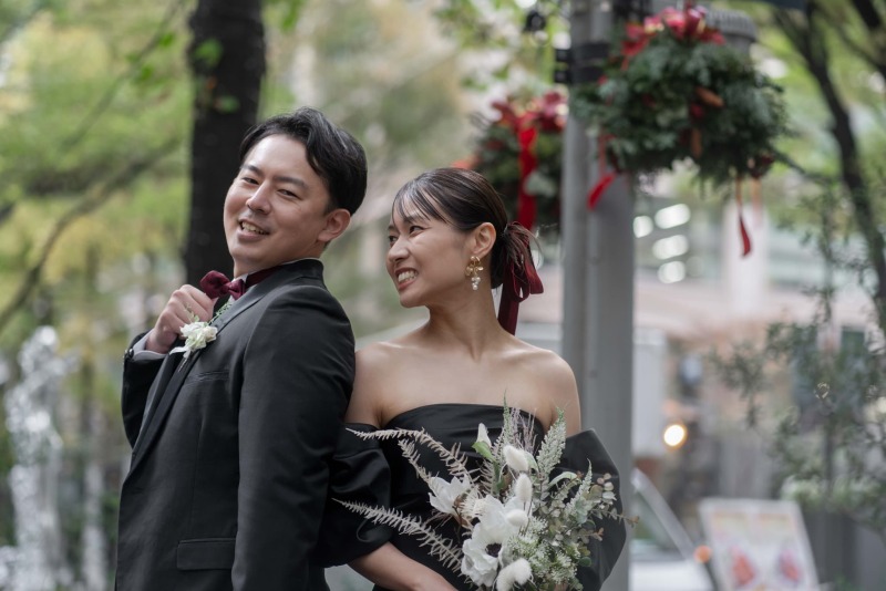 ドレス・タキシード姿