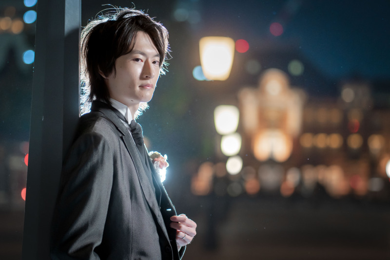 新郎様ヘアメイク