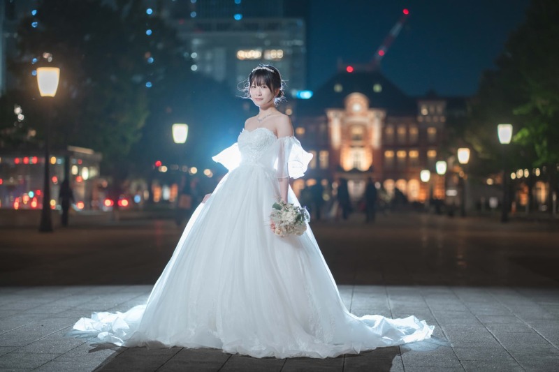 可愛らしい新婦様