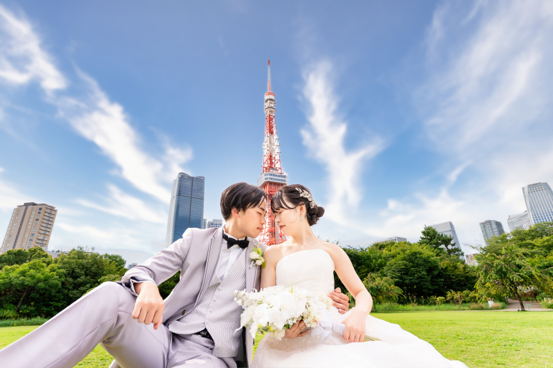 おふたりで顔をあわせてのご撮影も