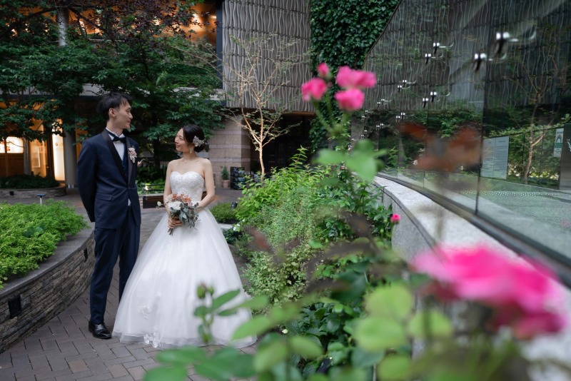 華やかなおふたり