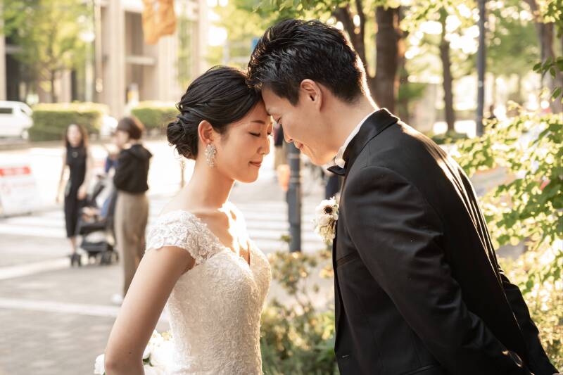 微笑ましい一コマを