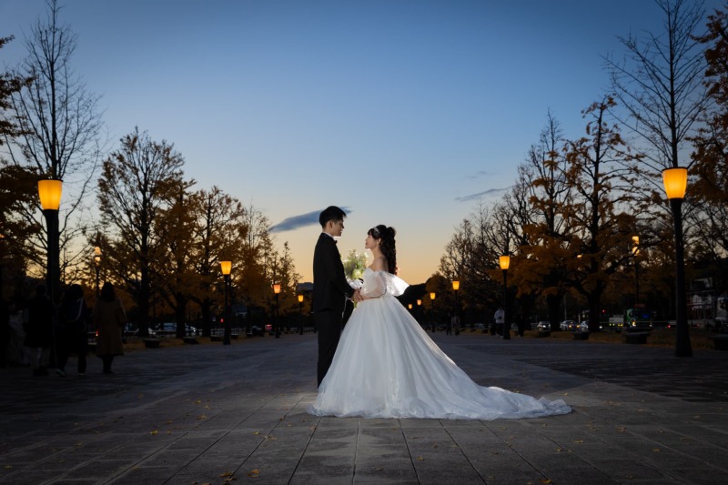 ドレス・タキシード姿