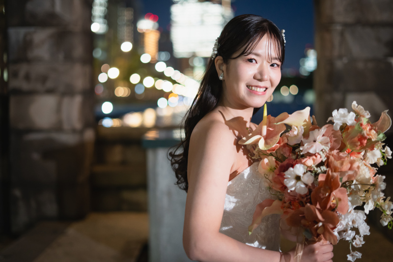 ご新婦様のソロショットもわすれずに!