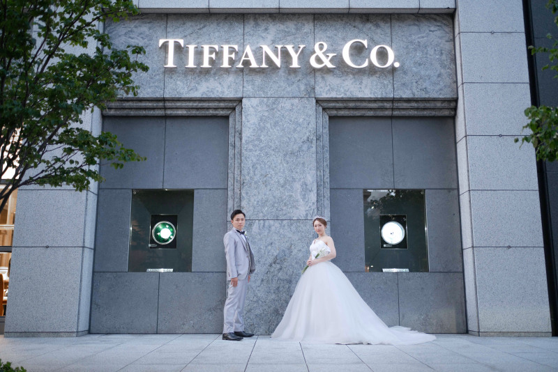 【東京駅前1ロケ＋ティファニー前】思い出の場所で