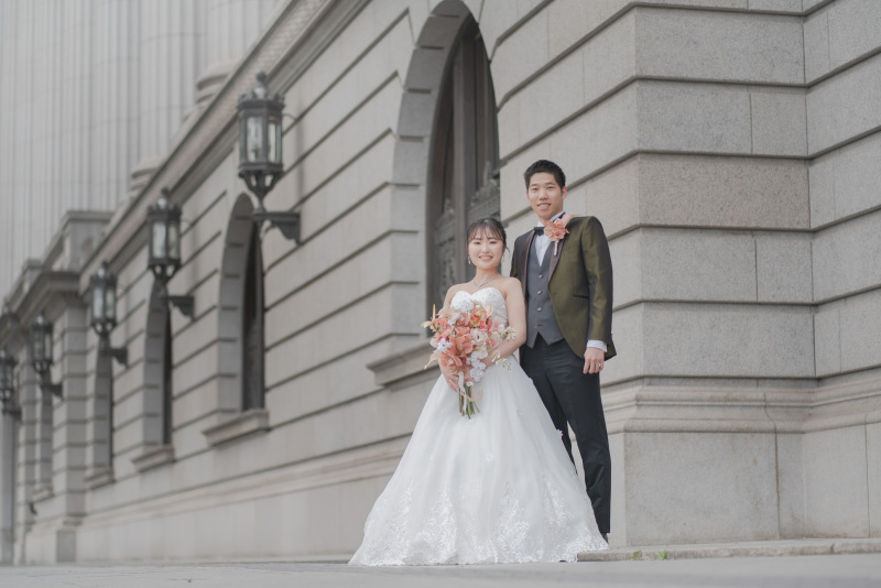 奥行きのあるお写真がよりおふたりを際立てます