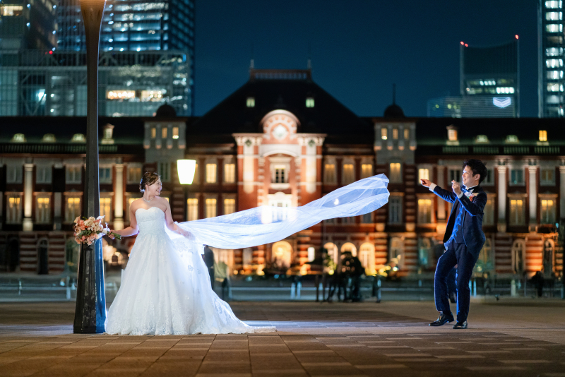 ご新郎様のご協力あってのものでした♪