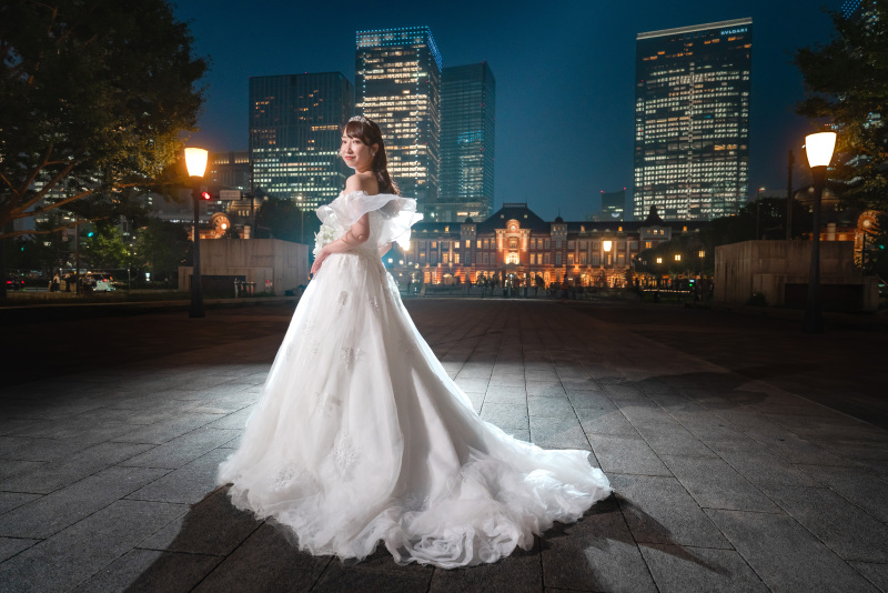 ご新婦様のソロショットもパシャリ