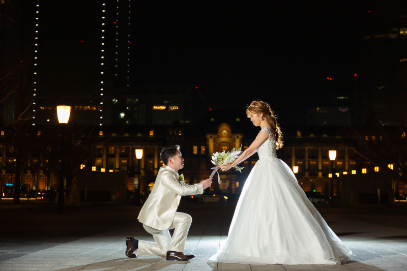 プロポーズシーン