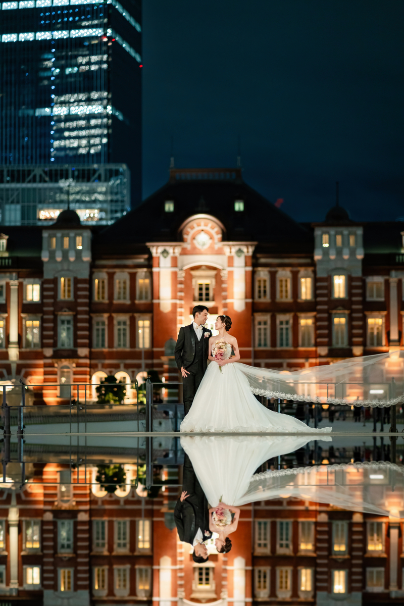 『リフレクション加工』で東京駅をもっと素敵に！