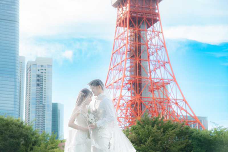 ベールを使ったお写真も撮影可能