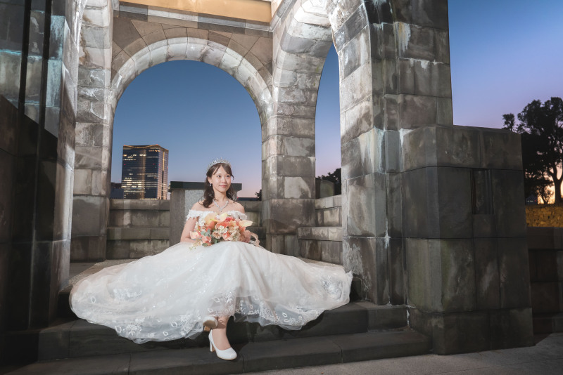 新婦様のソロショット