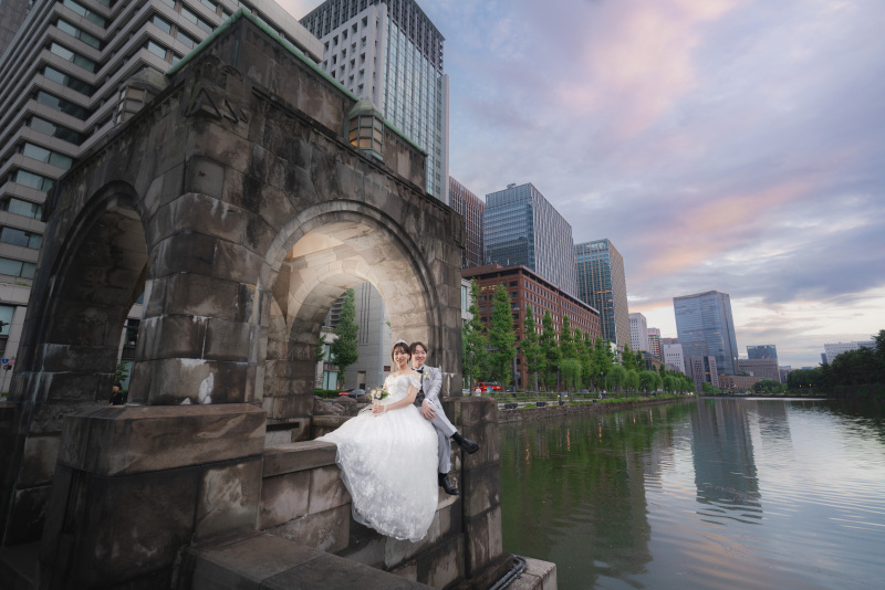 皇居エリアの定番スポット「和田倉門」で特別な一枚