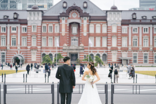 東京駅にて・・