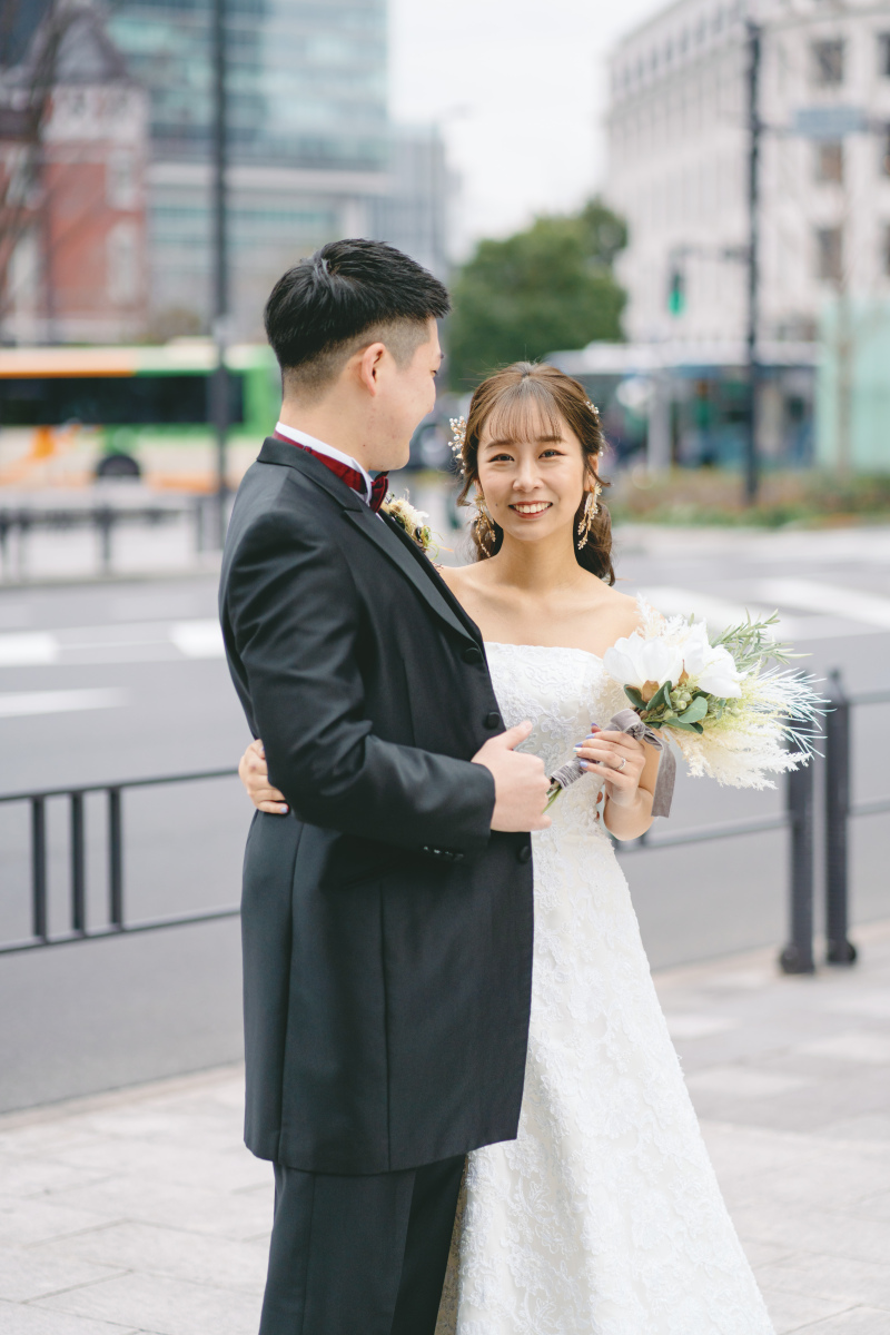 カメラ目線で・・