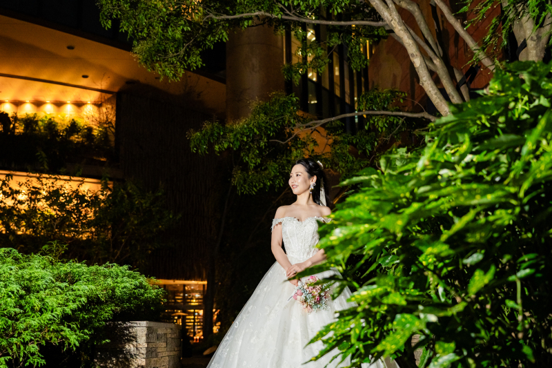 ボタニカル×ライトアップ