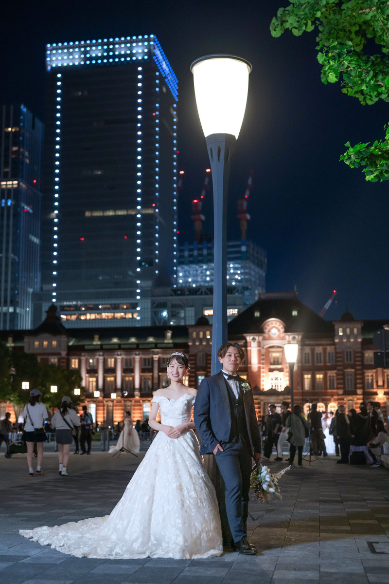 ラストは東京駅・丸の内駅舎前へ