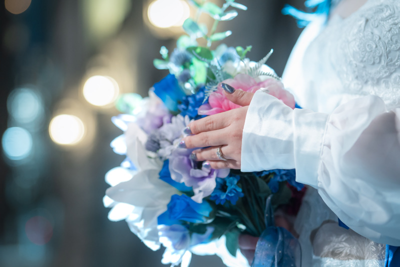 お持ち込みブーケと